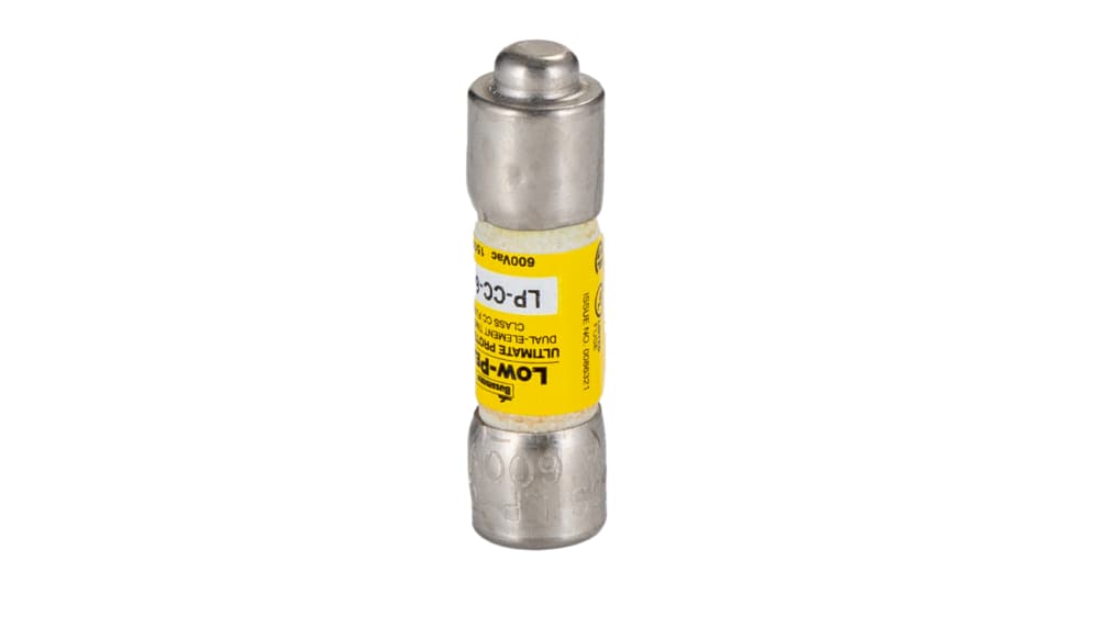 Eaton 管ヒューズ 6A 10 x 38mm 150 V dc, 600V ac (タイムラグ