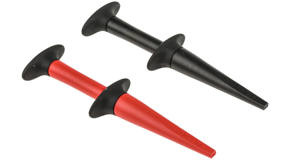 在庫セール】FLUKE(フルーク) フック・クリップ(赤2個、灰2個） 【国内 