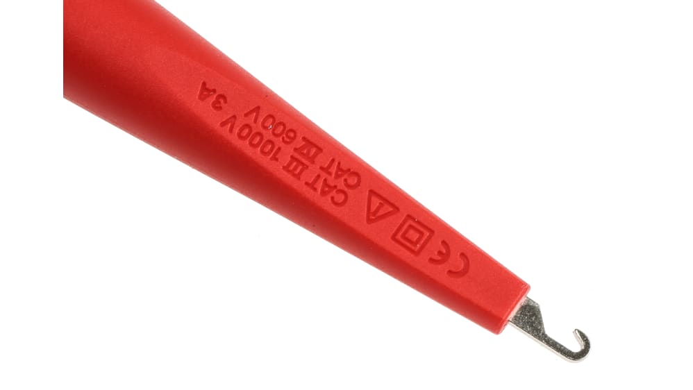 在庫セール】FLUKE(フルーク) フック・クリップ(赤2個、灰2個） 【国内 