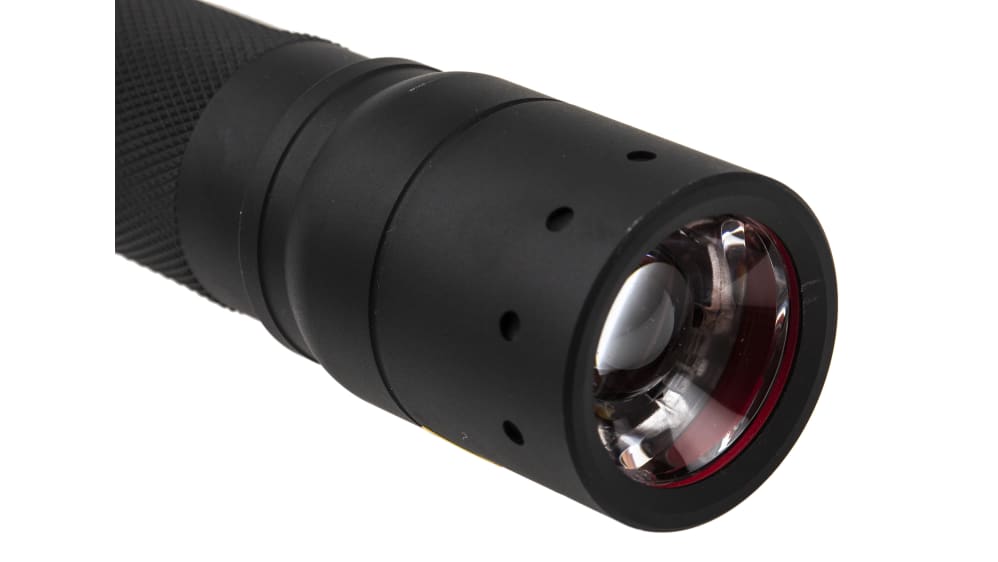 LED LENSER Lámpara frontal SEO7R Black