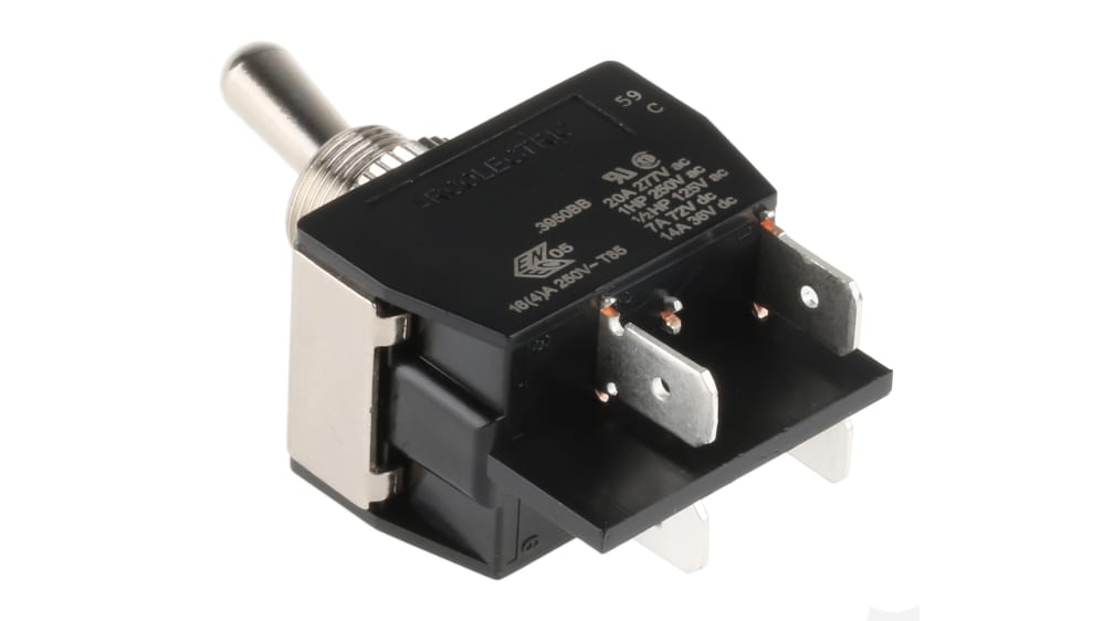 ARCOLECTRIC 8650VB T90 Switch - 4 Pin ON-OFF 2 Position