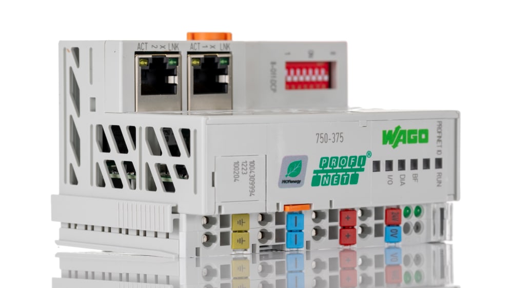 Wago PLC (CPUユニット) 750-375 WAGO-I/O-SYSTEM 750-PROFINET IO用 | RS