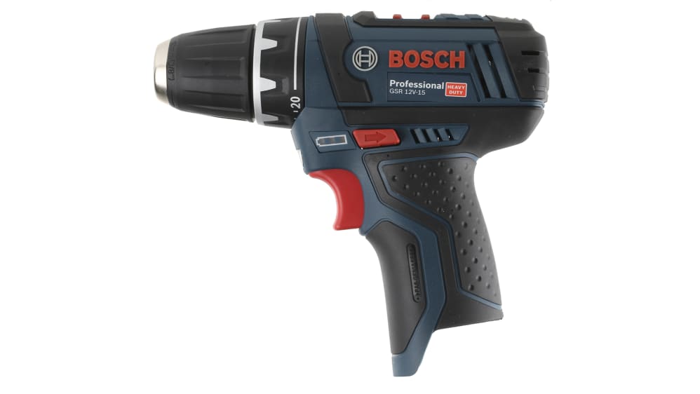 Atornillador/Taladro a batería Bosch SMART 12V + Maletín plástico.  BOGSR1000 – Máquinas Massa