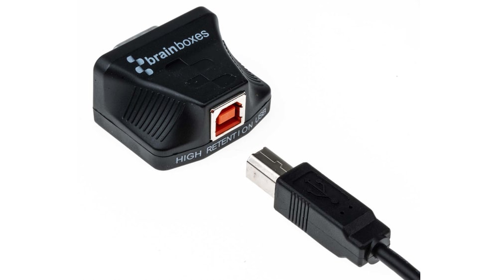 超極小】ABONtbtbBK Aon / Bon BOX BK (個々にON) Brainboxes インターフェースコンバータ コネクタA:USB B /B:D