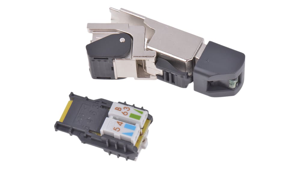 Telegartner RJ45 モジュラーコネクタ, オス, RJ45コネクタ, ケーブル 