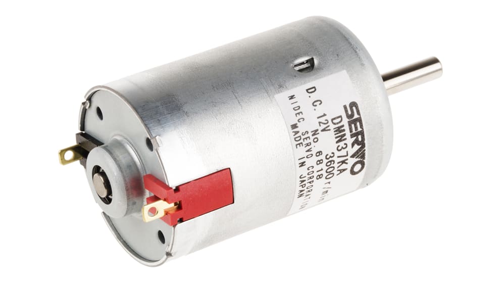 DMN37KA | 日本電産サーボ., ブラシ付き DCモーター 12V 24.5 DMN37KA | 日本電産サーボ., ブラシ付き DCモーター 12V 24.5