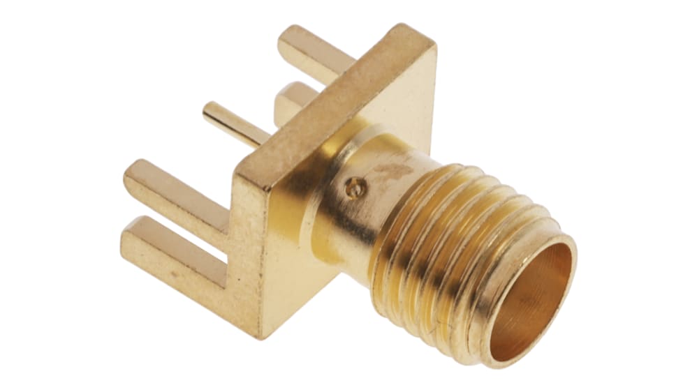 Cinch 同軸コネクタ 142 メス エッジ SMAコネクタ, 142-0701-801 50 Ω