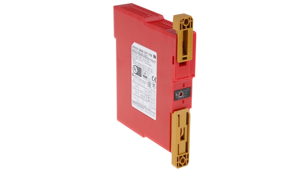 オムロン セーフティリレー, 24V dc, 安全接点:2, タイム オムロン セーフティリレー, 24V dc, 安全接点:2, タイム