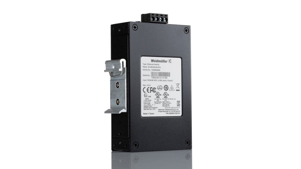 Weidmuller イーサネットスイッチ, 1240840000 | RS Weidmuller イーサネットスイッチ, 1240840000 | RS