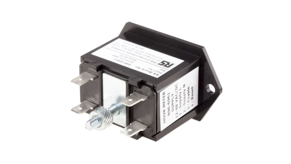 Compteur Électromagnétique 6 Chiffres Réinitialisable LFC-6 AC 220V - Avec Coque Plastique