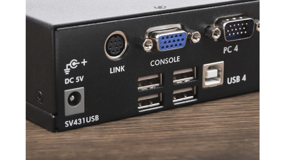 SV431USB | StarTech.com 4 Port USB VGA KVM Switch, 1920 x 1440
