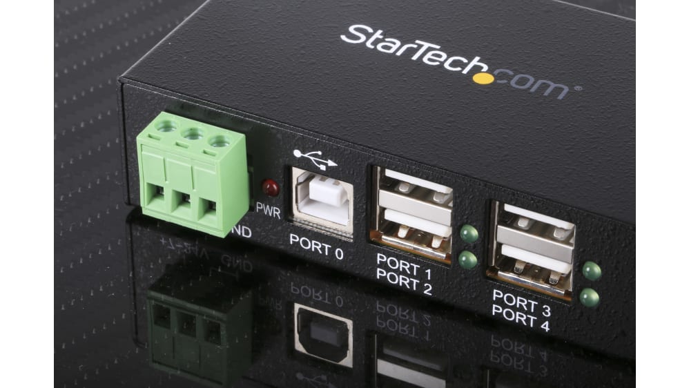 StarTech.com ST4200USBM USBハブ USB 4 端子コネクタ USB A | RS