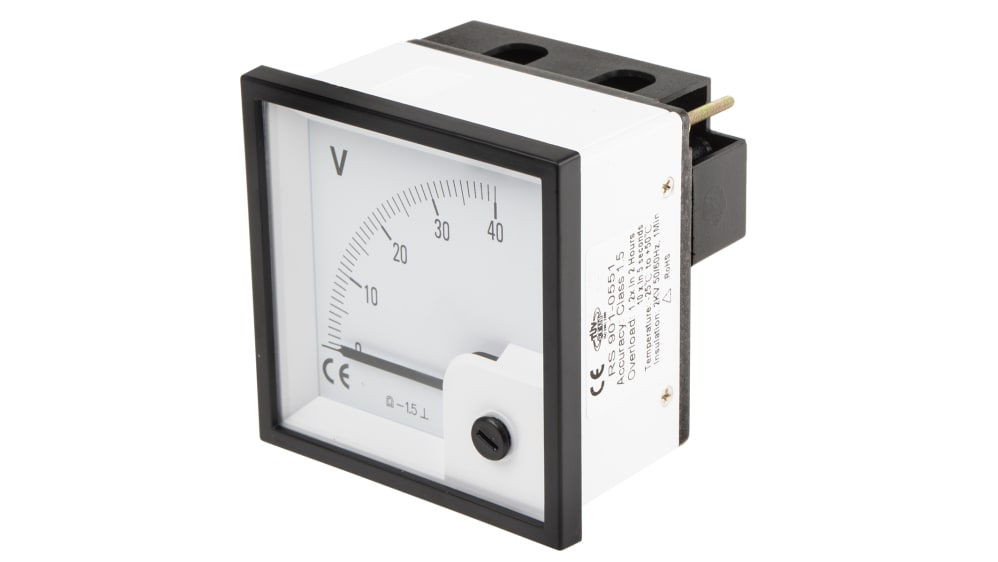 Voltmeter - Analog Voltmeter Panel Dc 0~40v Voltage Tester Meter