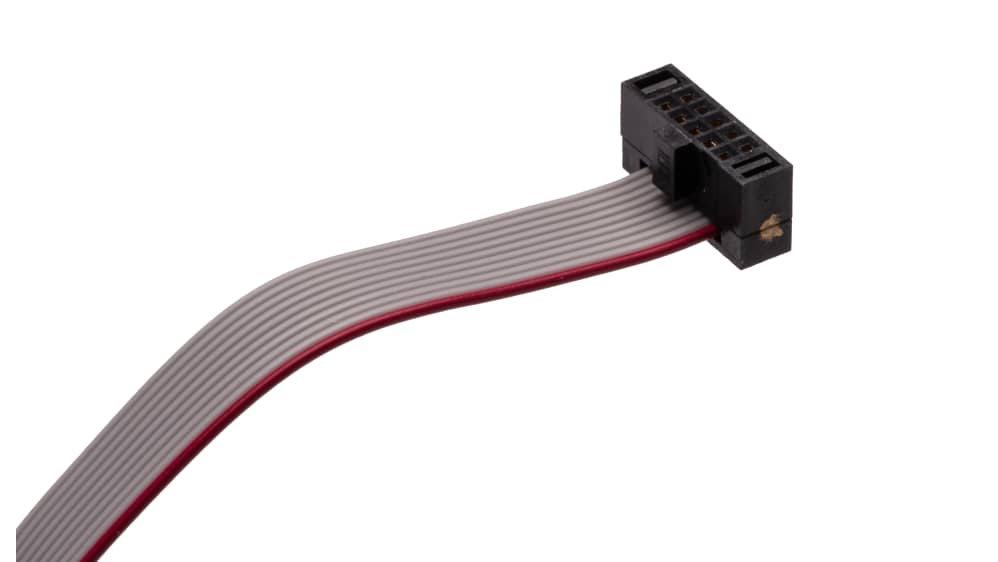 FFSD-05-D-08.00-01-N | Samtec フラット リボンケーブル, 10芯, 1.27