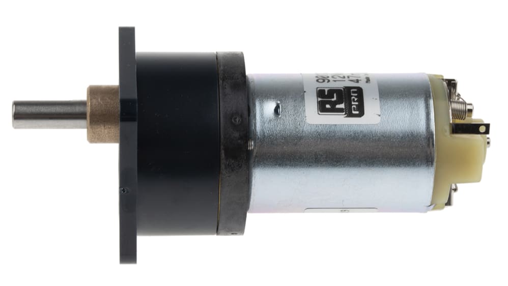 RS PRO, ブラシ付きギア DCギヤードモータ 12V 30 Ncm 47 rpm | RS