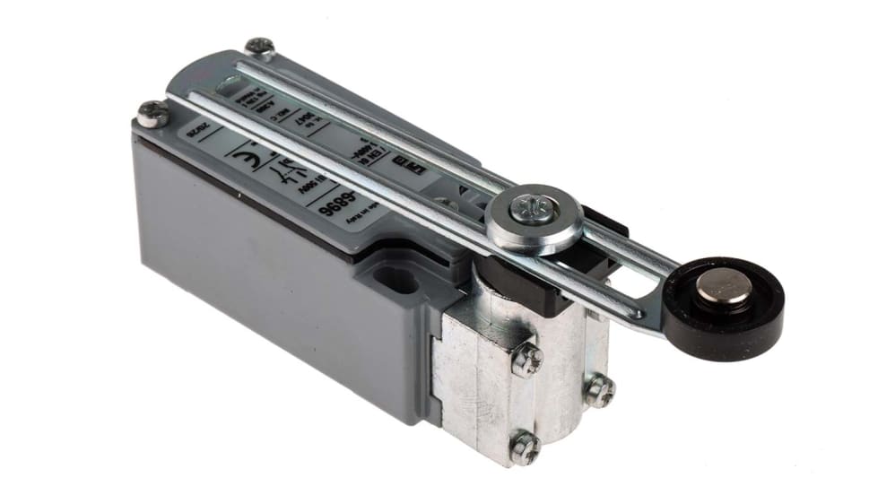 RS PRO Z11 Series Adjustable Roller Lever Limit Switch, 1 NO/1 NC