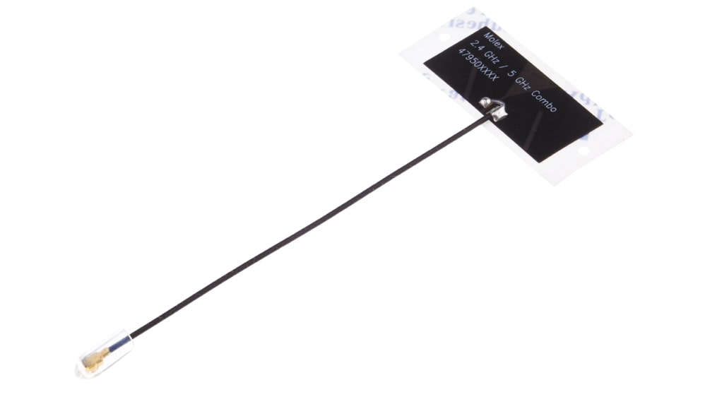 Molex WiFiアンテナ マイクロ同軸RF, WiFi, Bluetooth (BLE) 基板
