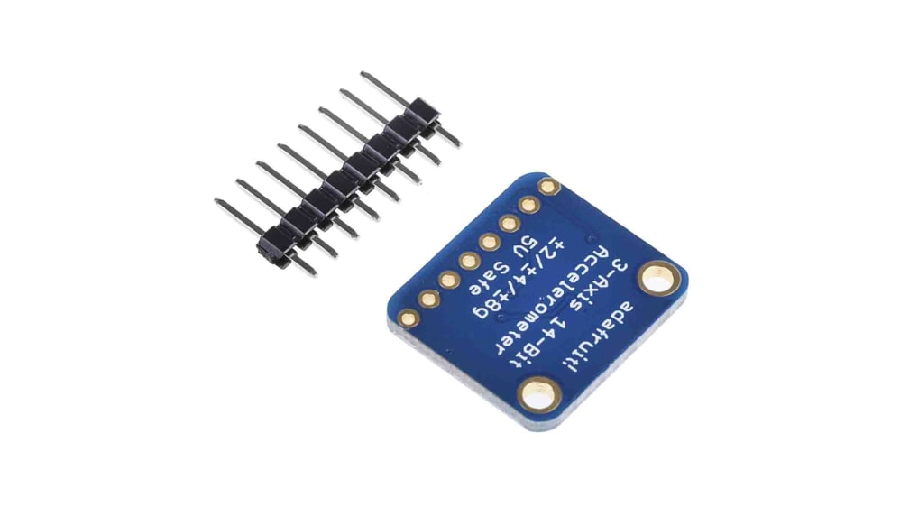 ADAFRUIT INDUSTRIES, 3軸 センサ, I2C, 16-Pin モジュール 加速度計