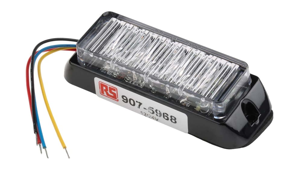 RS PRO Green Flashing Light Module 24V dc, LED Bulb Surface, IP67 | RS