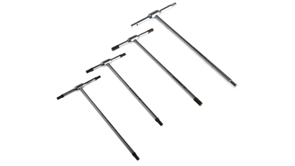 84TC.J8PB Facom 8 piece T Shape Metric Hex Key Set 2mm RS