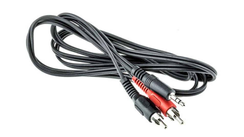Rca Cable Auxiliar De Audio Y Video RS PRO Male RCA X To Male - Main Image