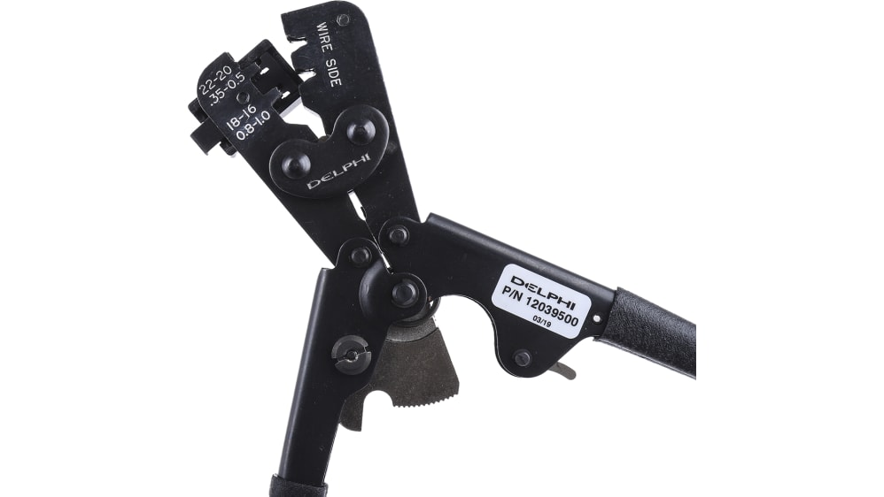 Delphi 圧着工具, 圧着工具, 12039500 | RS