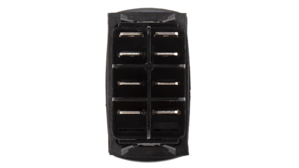 Carling Technologies Illuminated DPDT, On-On On-None-On Rocker