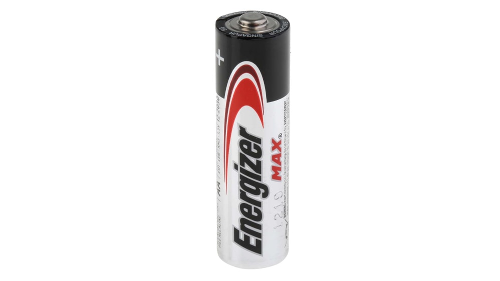 Pila AA alcalina, Energizer MAX, 1.5V