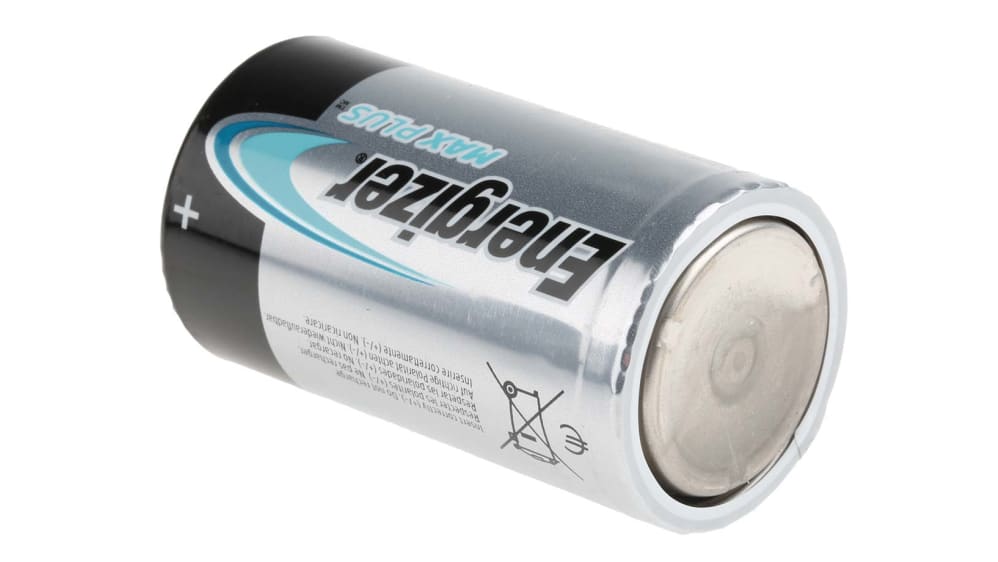 Pilas D de alcalina, Energizer MAX, 1.5V, 20Ah, terminal tipo Código RS