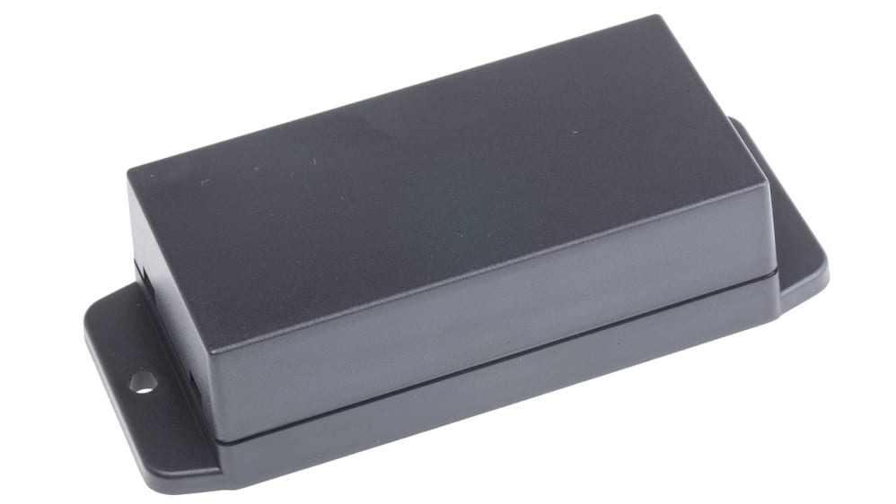 ●3-DEEP RS PRO NUB Series Black ABS Enclosure Flanged 27 mm, 90 mm, 45 mm | RS