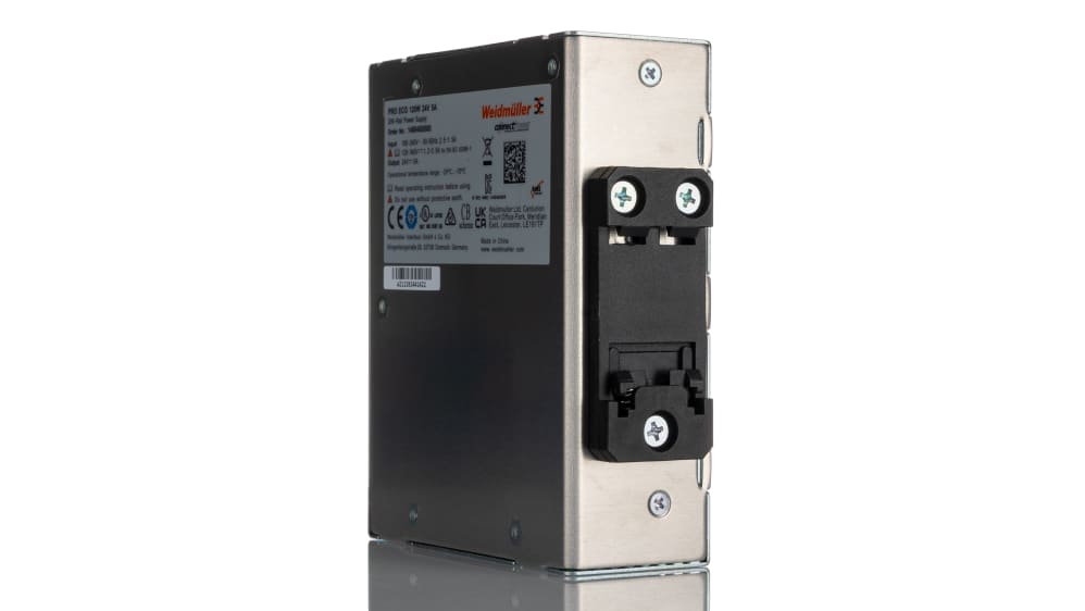Alimentatore Weidmüller Pro Eco 120W 24V 5A - Compatto E Adatto Per Automazione Industriale