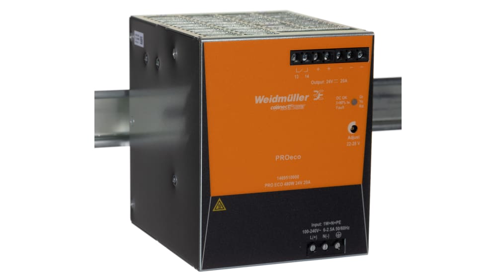 1469510000 | Weidmuller PRO ECO Switched Mode DIN Rail Power