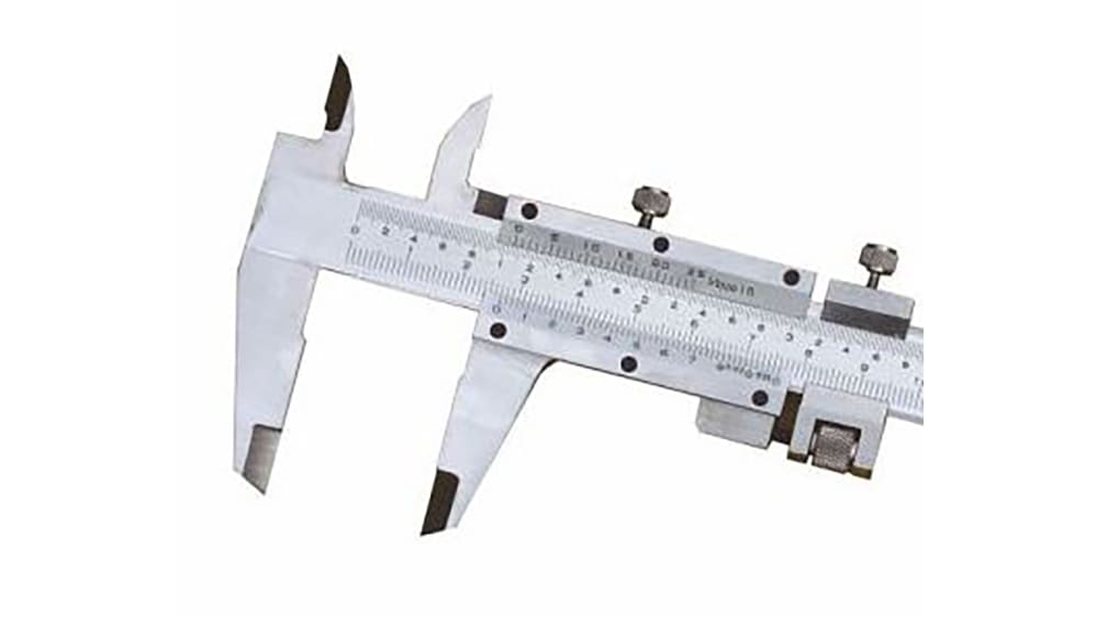 RS PRO Messschieber Analog metrisch & zöllig 145mm / 0,4 mm,  DKD/DAkkS-kalibriert