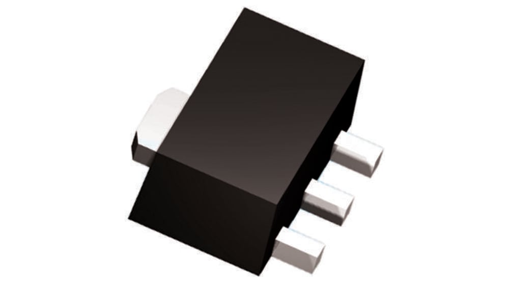 DiodesZetex 電圧レギュレータ, ZXTR2005Z-7 1.7 W 100V, 表面 SOT-89