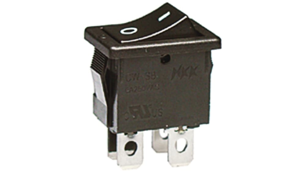 CW-SB21KKFF | NKK Switches ロッカースイッチ, On-Off, DPST, 250V, 6