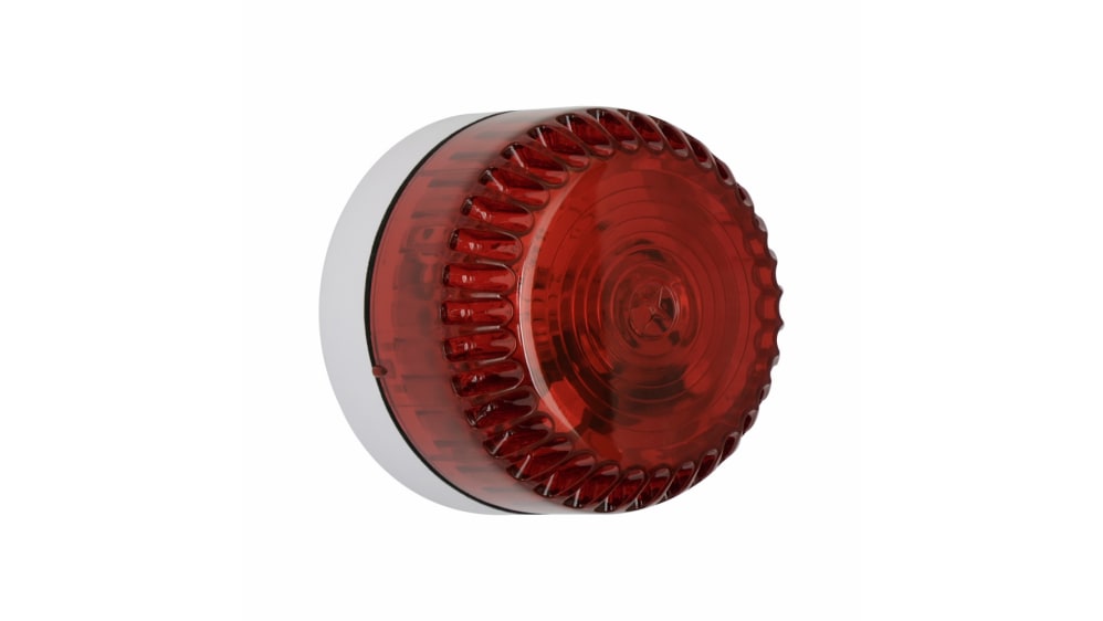 SO/R/SR/10C | Eaton Series Red Flashing Beacon, 9 → 60 V dc