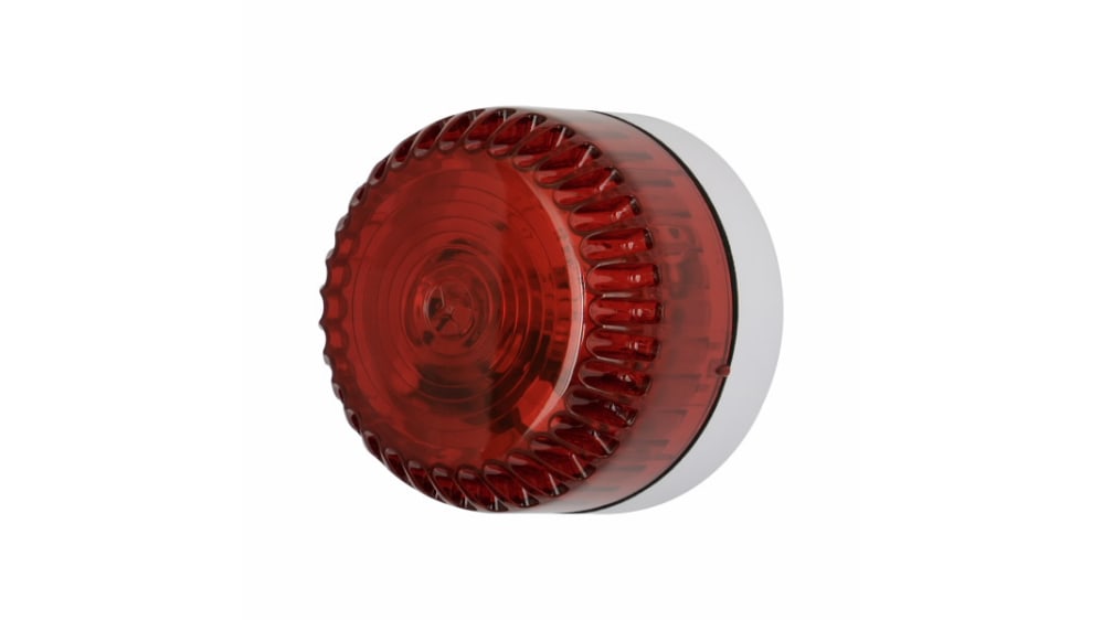 SO/R/SR/10C | Eaton Series Red Flashing Beacon, 9 → 60 V dc