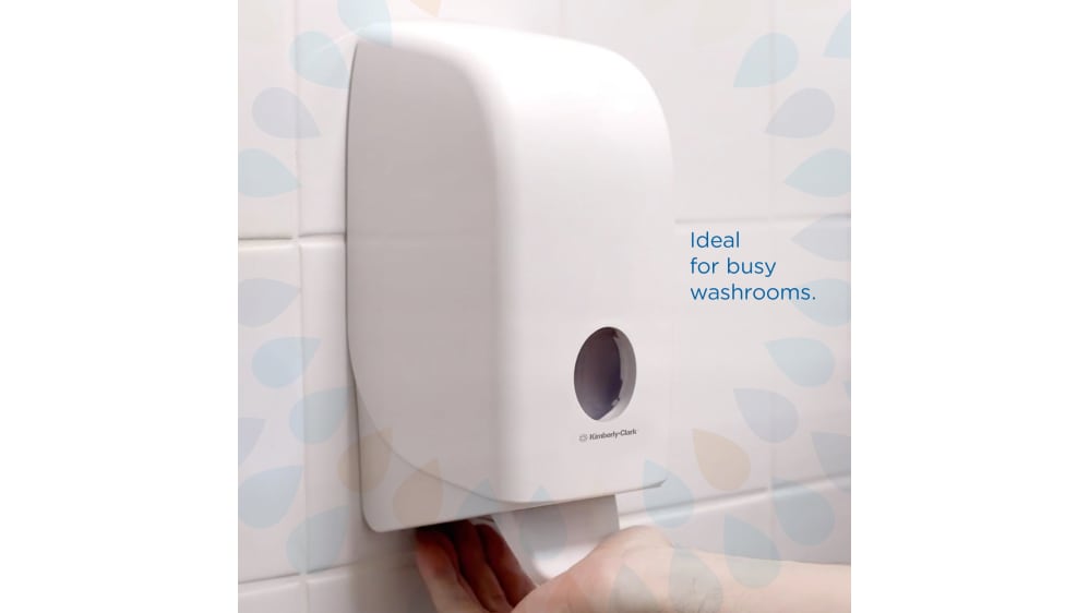 Kimberly Clark 1000ml Wall Mounted Soap Dispenser for Aquarius, Kimcare,  Kleenex