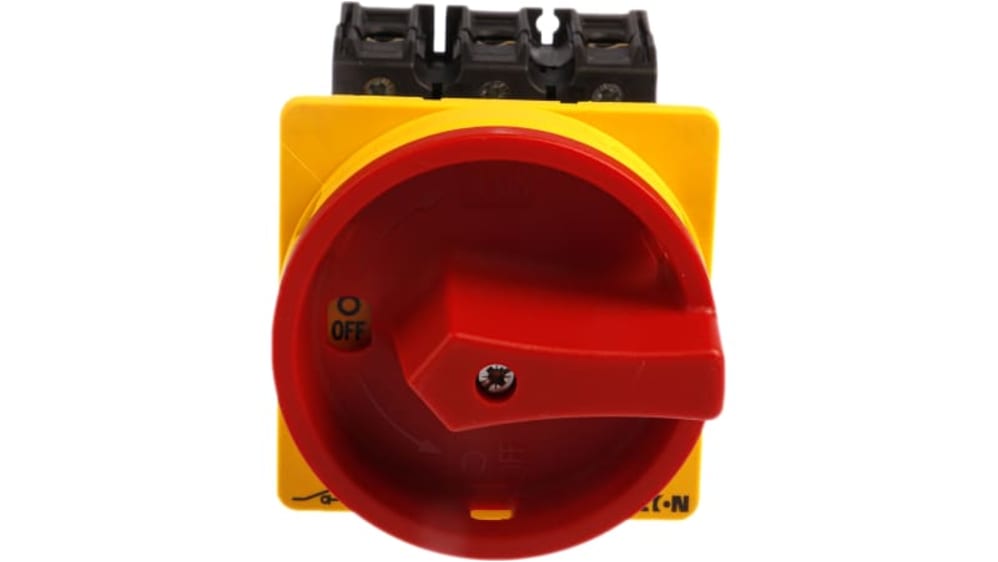 Lockable Rotary Switch MOELLER – 63A 3P 230-690VAC, IP65, Red Handle ...