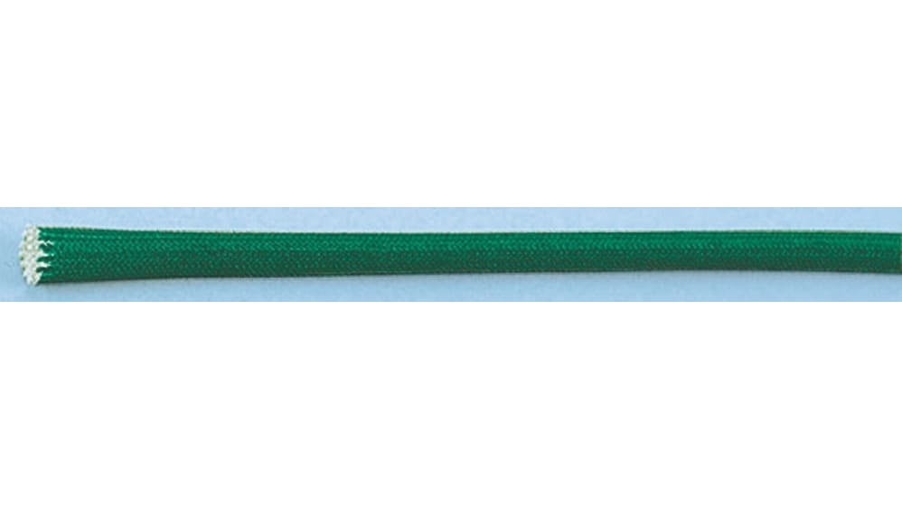 RS PRO Kabelschlauch Schwarz Acryl-Glasfaser für Kabel-Ø 4mm bis 4mm, Länge  5m Umflochtener Nein