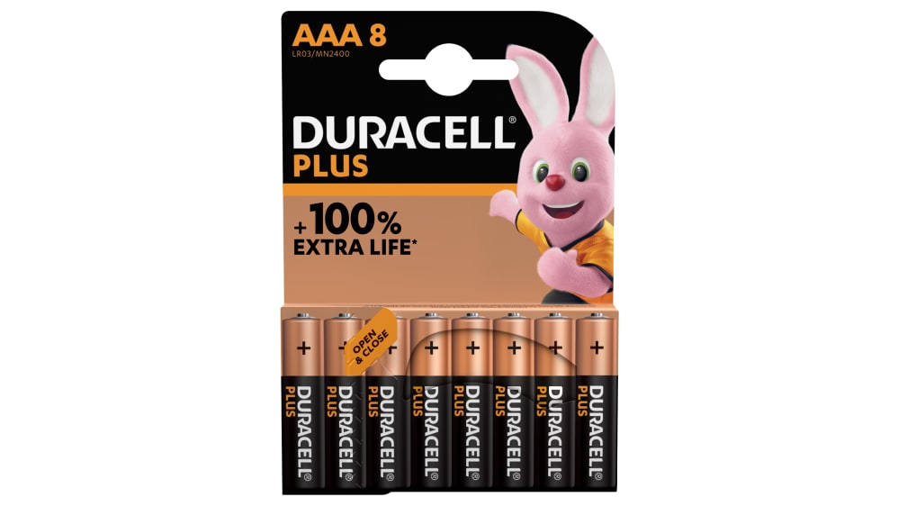 Blister 8 Pilas Duracell Plus Power Alcalina Aaa Lr - Llibreria Sarri