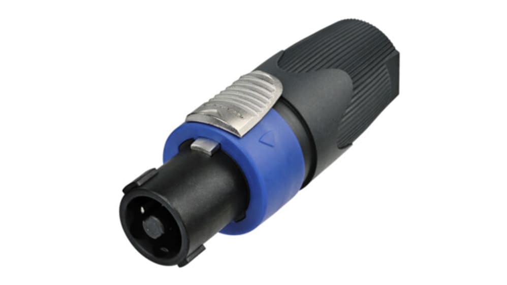 Neutrik ラウドスピーカーコネクタ, 4極, ペンタイプナイフ ケーブル