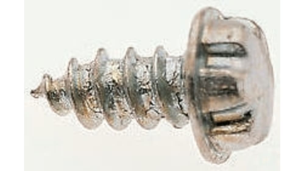 ⭐︎よめ⭐︎ System Zero いたずら防止ねじ, 長さ：6mm, No. 6, 丸形フランジ