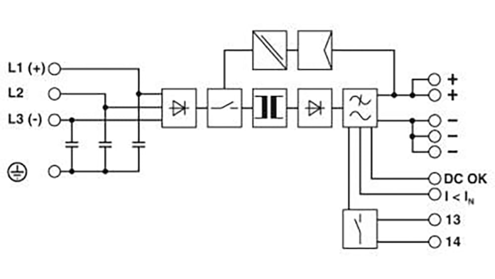 2866792 | Phoenix Contact QUINT-PS/3AC/24DC/20 Switched Mode DIN