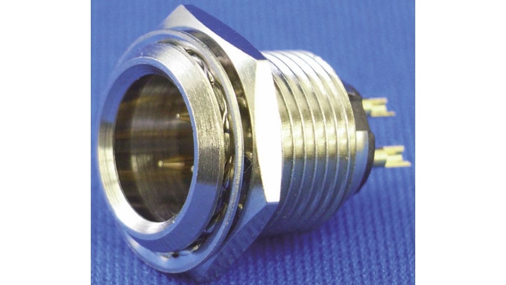 ITT Cannon XLRコネクタ オス 3極 ストレート パネルマウント M-XL-3