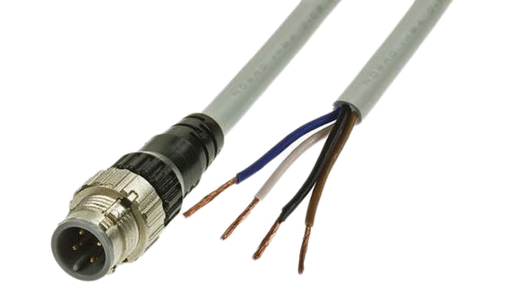 オムロン, センサアクチュエータケーブル, 20 AWG, XS5シリーズ オムロン, センサアクチュエータケーブル, 20 AWG, XS5シリーズ
