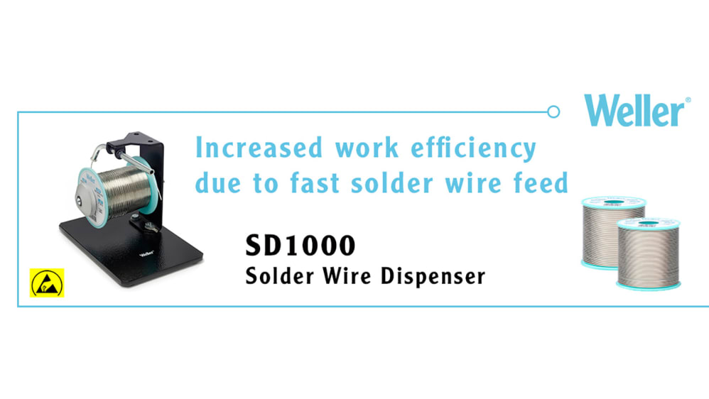 T0051301799, Weller Soldering Accessory Solder Dispenser, for use with  Solder Reels