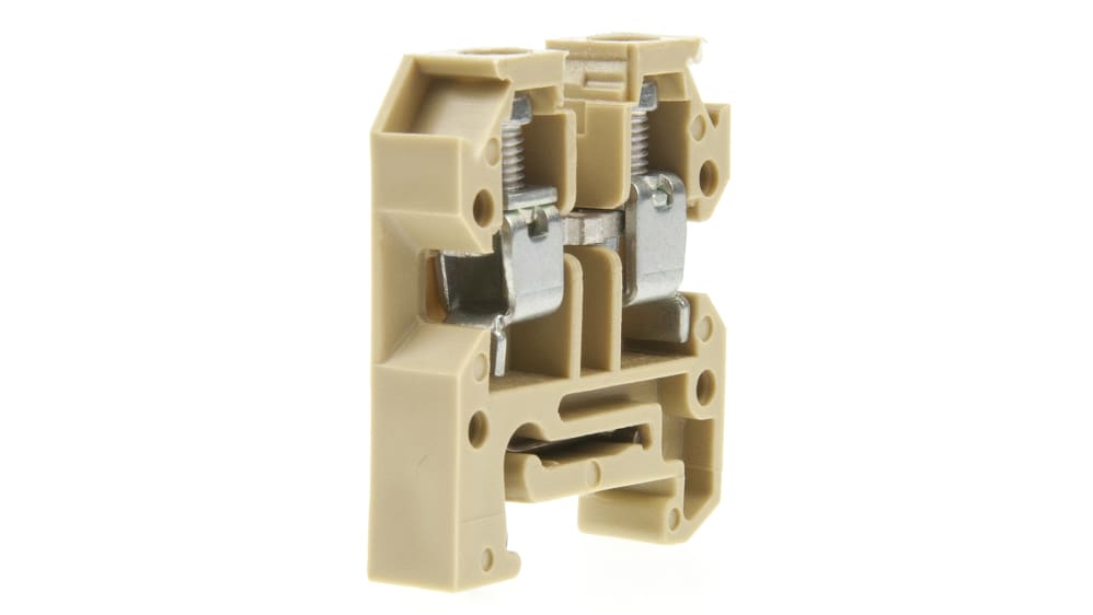 Weidmüller 0294360000 AKZ Series DIN Rail Terminal Brown, 4mm², 1