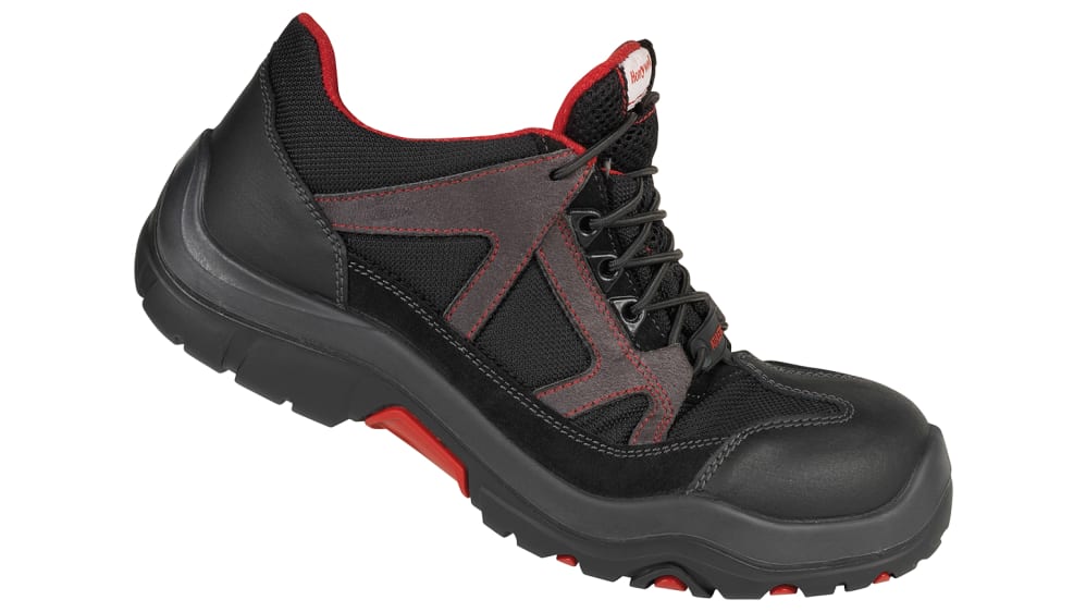 6243850 40 7 Honeywell Safety Ascender S3 Unisex Black Grey Red Composite Toe Capped Safety Trainers UK 6.5 EU 40 RS