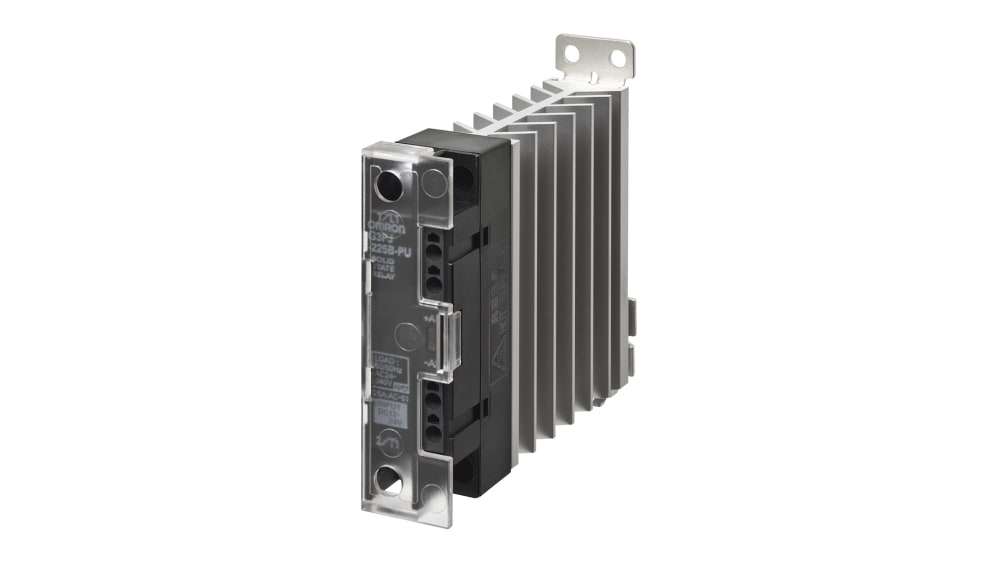 オムロン ソリッドステートリレー, 25 A, 264 V ac, DINレール オムロン ソリッドステートリレー, 25 A, 264 V ac, DINレール